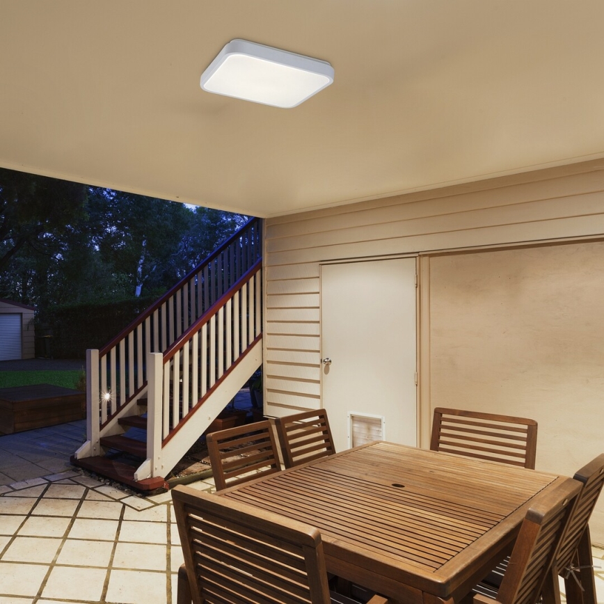 Rabalux - LED Kúpeľňové stropné svietidlo so senzorom LED/18W/230V 4000K IP44