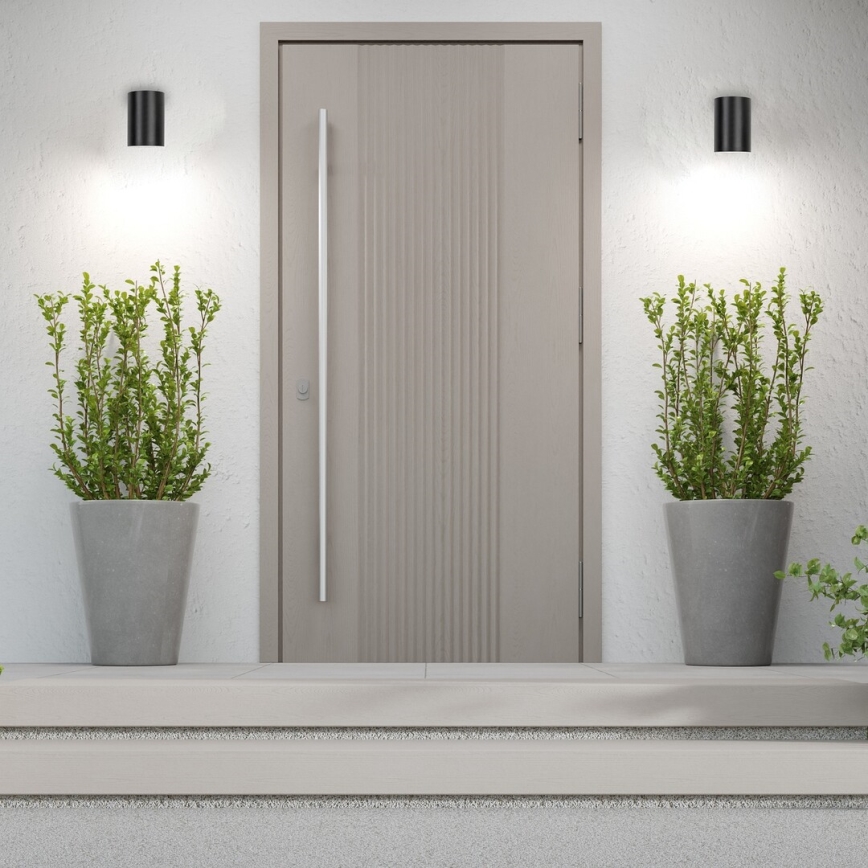 Rabalux - LED Vonkajšie nástenné svietidlo LED/9W/230V 2700/4000/6500K IP65 čierna