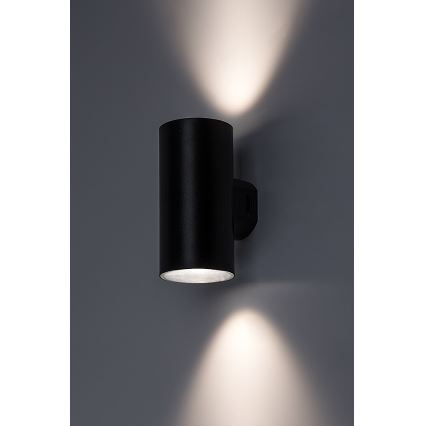 Rabalux - LED Vonkajšie nástenné svietidlo LED/18W/230V 2700/4000/6500K IP65 čierna