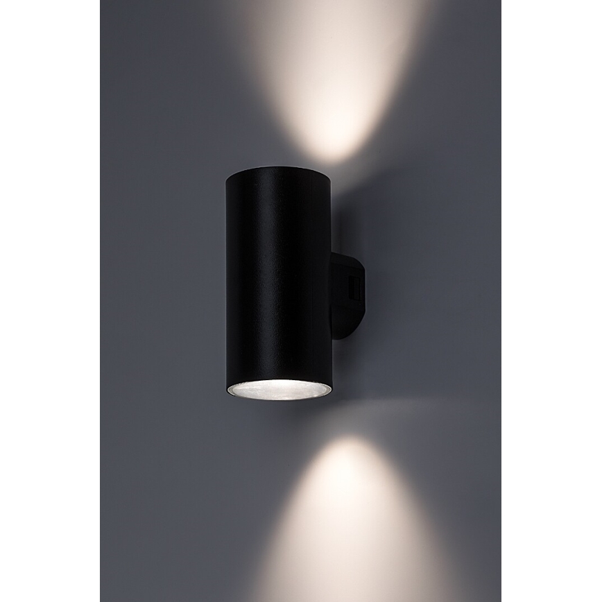 Rabalux - LED Vonkajšie nástenné svietidlo LED/18W/230V 2700/4000/6500K IP65 čierna