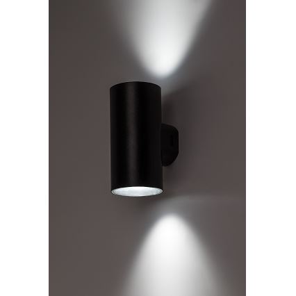 Rabalux - LED Vonkajšie nástenné svietidlo LED/18W/230V 2700/4000/6500K IP65 čierna