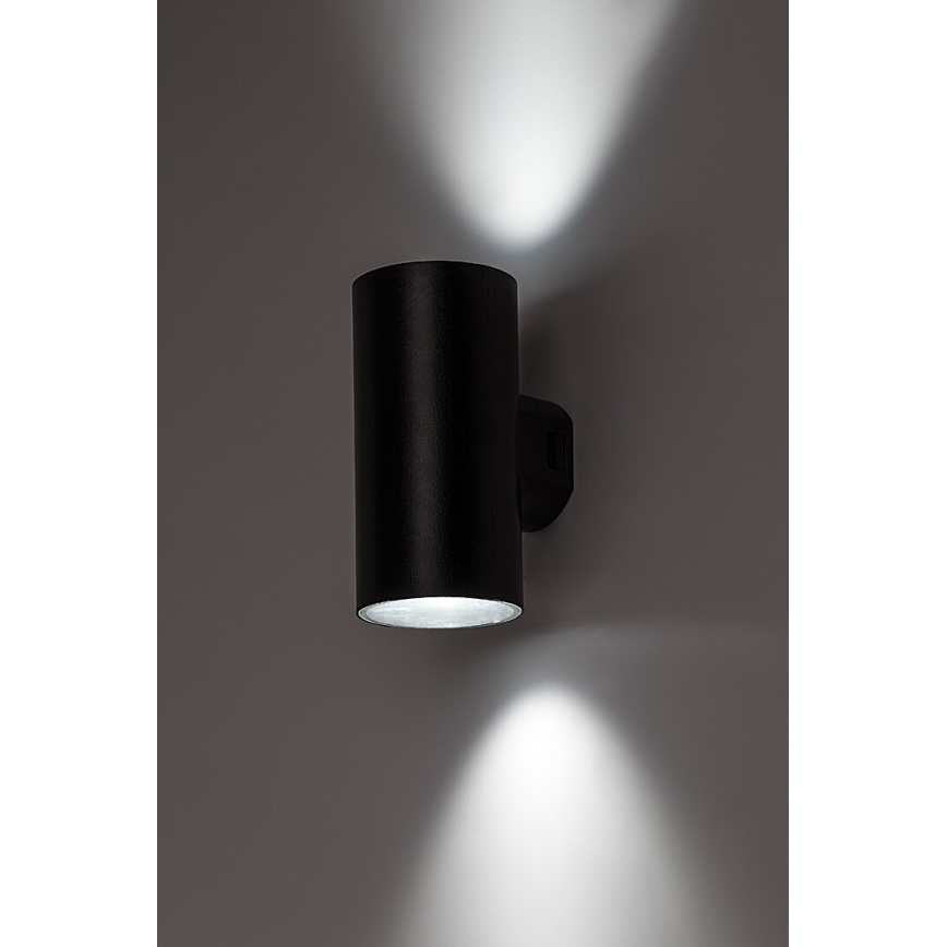 Rabalux - LED Vonkajšie nástenné svietidlo LED/18W/230V 2700/4000/6500K IP65 čierna