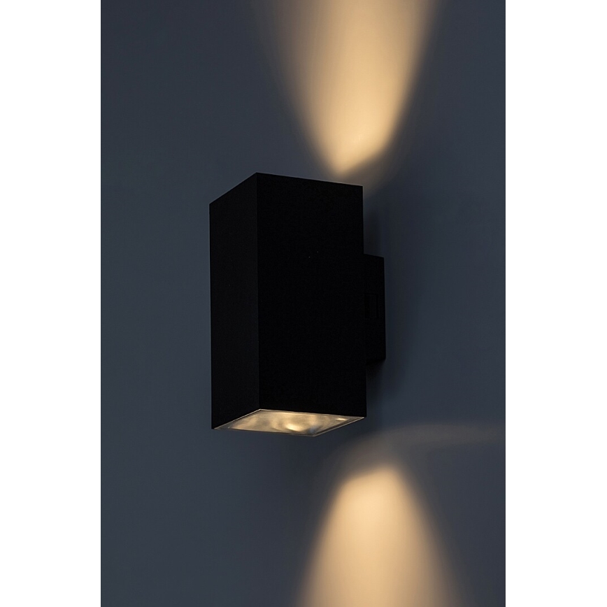 Rabalux - LED Vonkajšie nástenné svietidlo LED/18W/230V 2700/4000/6500K IP65 čierna