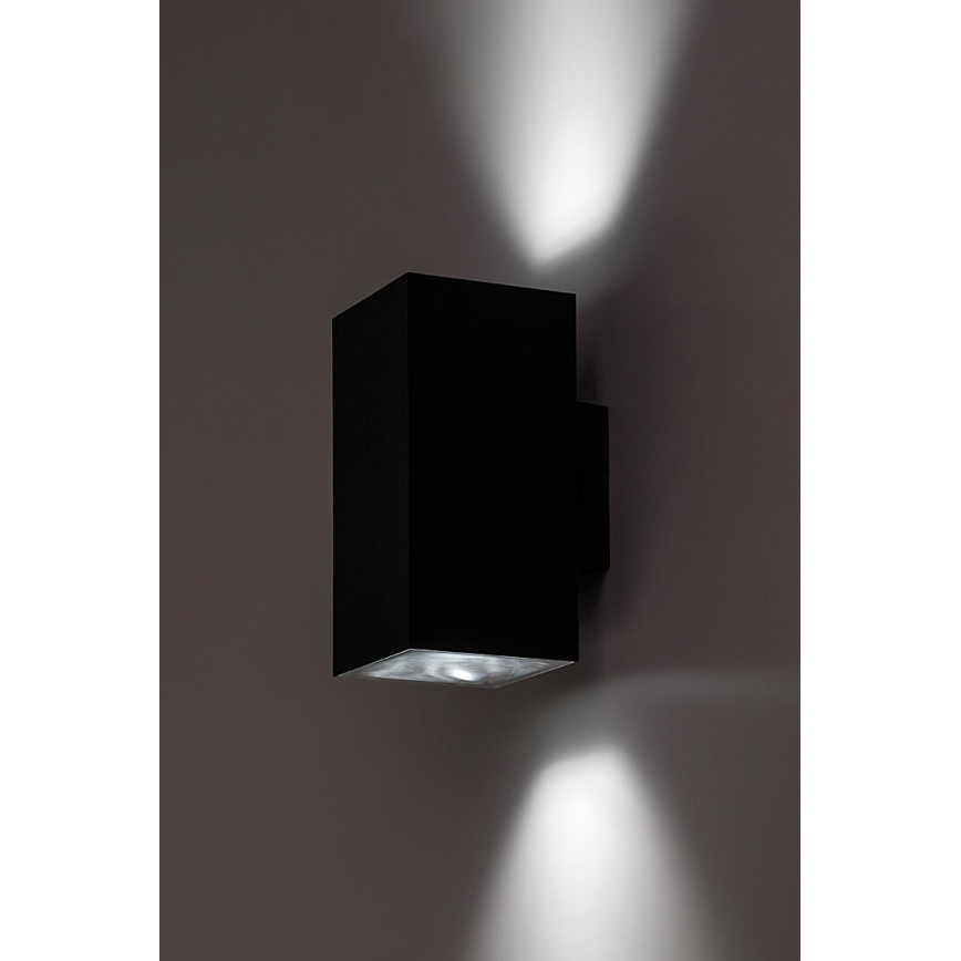 Rabalux - LED Vonkajšie nástenné svietidlo LED/18W/230V 2700/4000/6500K IP65 čierna