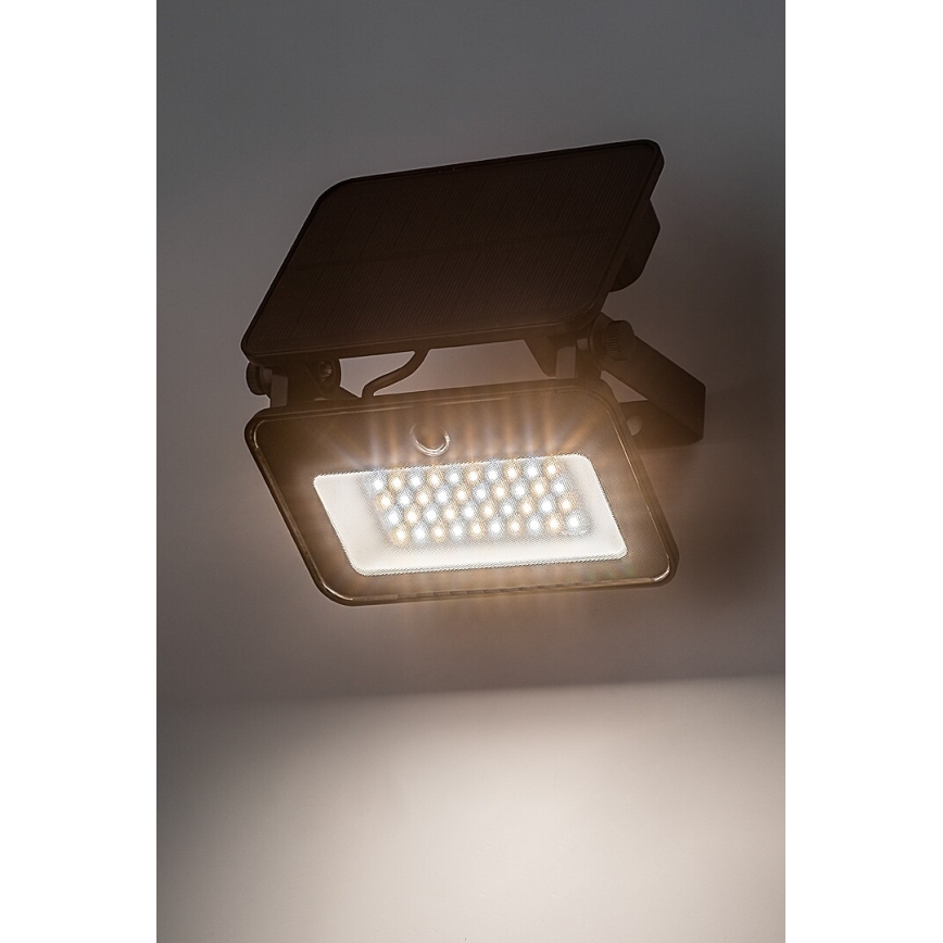 Rabalux - LED Solárny reflektor so senzorom LED/6W/3,7V 3000/4000/6500K IP65