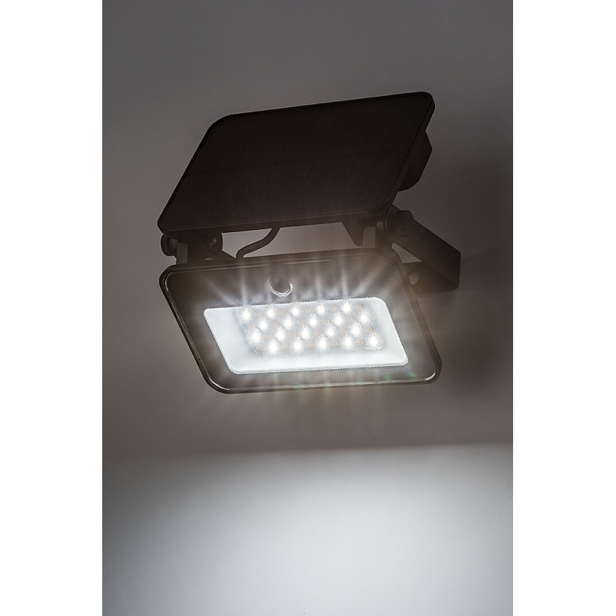 Rabalux - LED Solárny reflektor so senzorom LED/6W/3,7V 3000/4000/6500K IP65