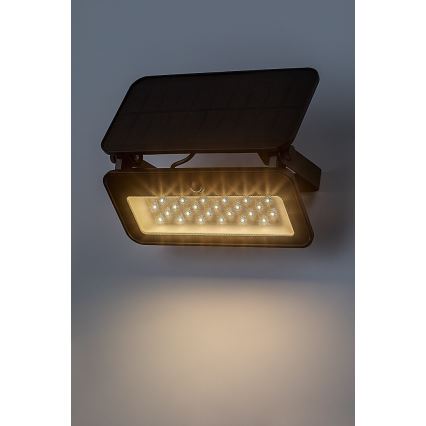 Rabalux - LED solárny reflektor so senzorom LED/8W/3,7V 3000/4000/6500K IP65 2600 mAh