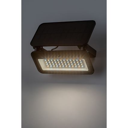 Rabalux - LED solárny reflektor so senzorom LED/8W/3,7V 3000/4000/6500K IP65 2600 mAh