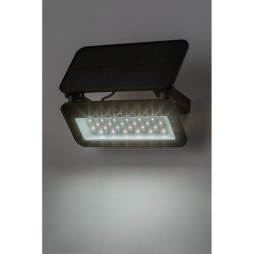 Rabalux - LED solárny reflektor so senzorom LED/8W/3,7V 3000/4000/6500K IP65 2600 mAh