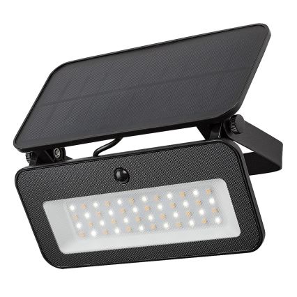 Rabalux - LED solárny reflektor so senzorom LED/8W/3,7V 3000/4000/6500K IP65 2600 mAh