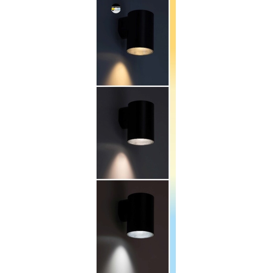 Rabalux - LED Vonkajšie nástenné svietidlo LED/9W/230V 2700/4000/6500K IP65 biela