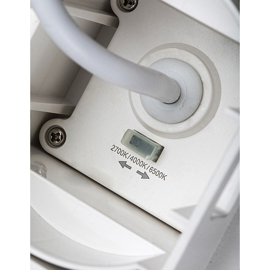Rabalux - LED Vonkajšie nástenné svietidlo LED/9W/230V 2700/4000/6500K IP65 biela