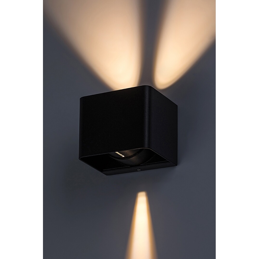 Rabalux - LED Vonkajšie nástenné svietidlo LED/10W/230V IP54 čierna