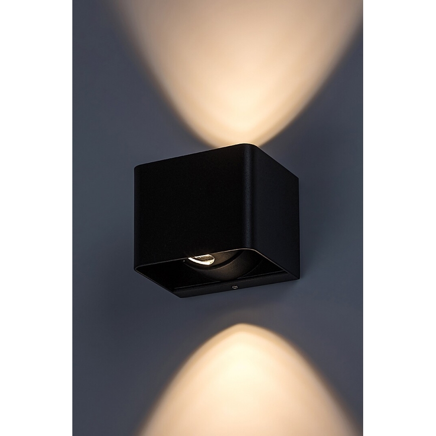 Rabalux - LED Vonkajšie nástenné svietidlo LED/10W/230V IP54 čierna