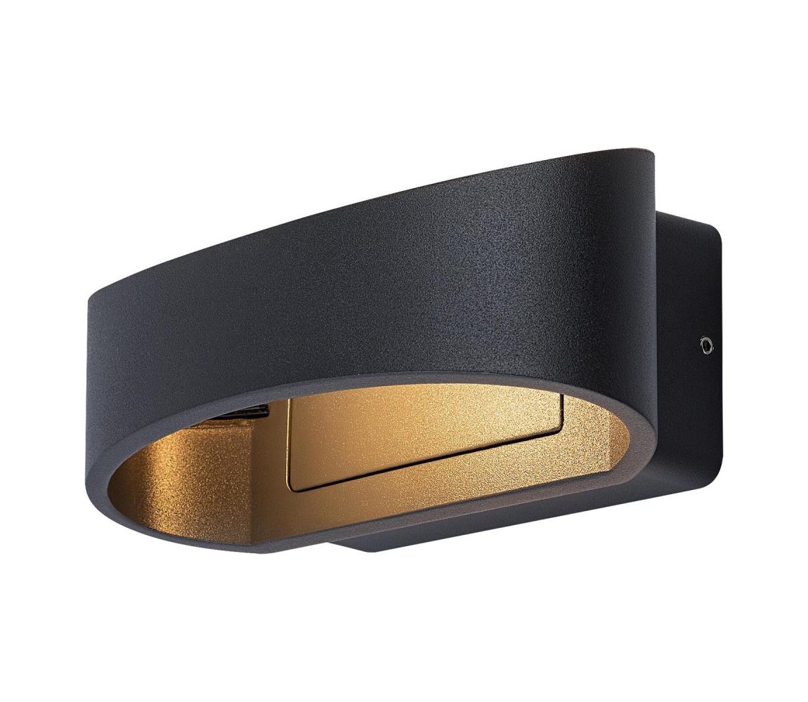 Rabalux 77179 - LED vonkajšie nástenné svietidlo GERLA LED/9W/230V IP54 antracit 77179