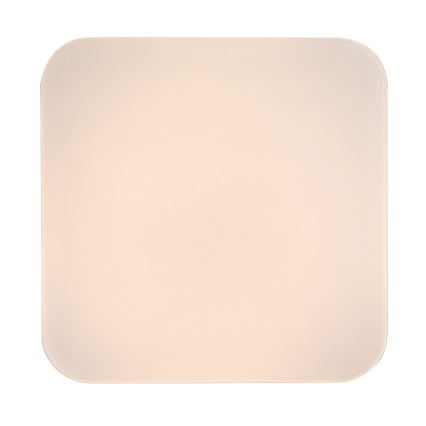 Svetlo svieti. Je štvorcového tvaru so zaoblenými rohmi, svetlohnedé, matné. Na bielom pozadí.