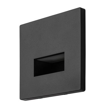Rabalux - LED schodiskové svietidlo LED/1W/230V 3000/4500/6500K čierne