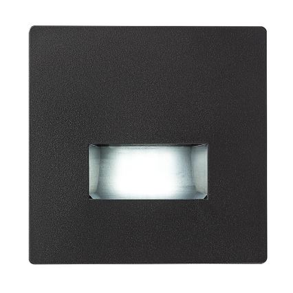 Rabalux - LED schodiskové svietidlo LED/1W/230V 3000/4500/6500K čierne