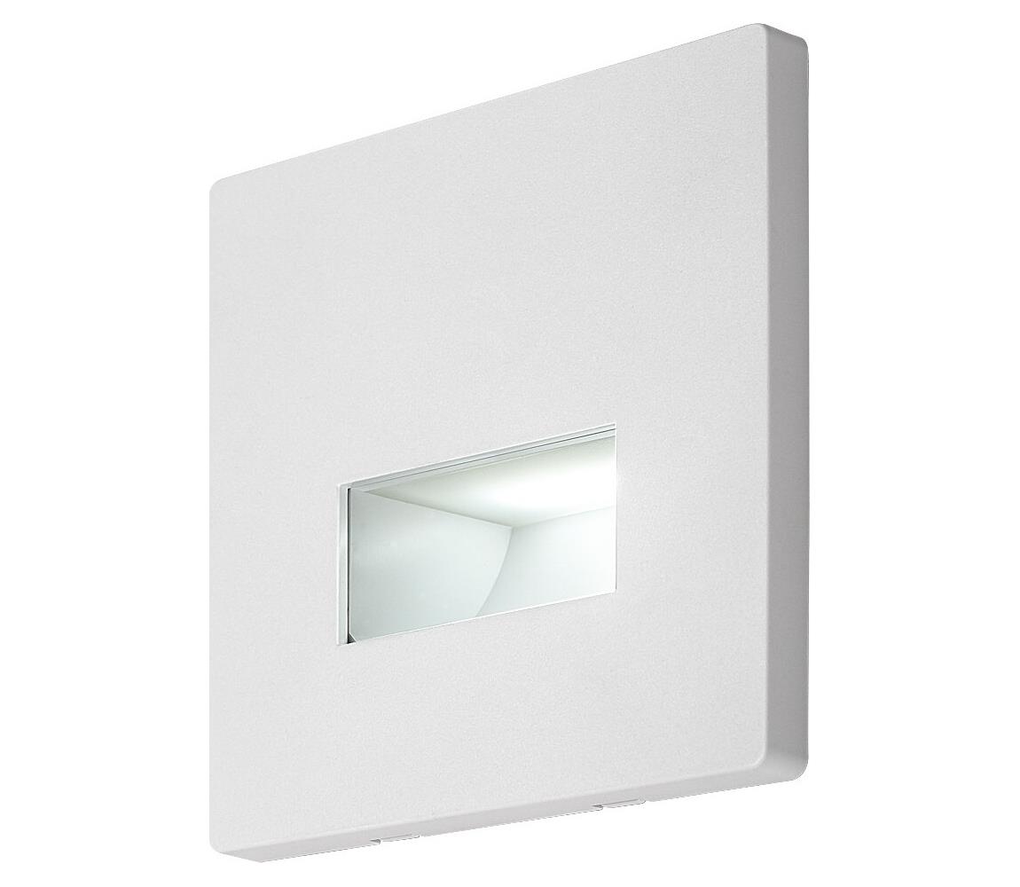 Rabalux 77196 - LED schodiskové svietidlo LUNCA LED/1W/230V 3000/4500/6500K biela 77196
