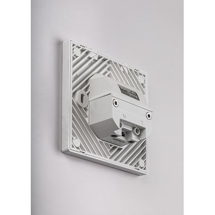 Rabalux - LED schodiskové svietidlo so senzorom pohybu a súmraku LED/1W/230V 3000/4500/6500K biela