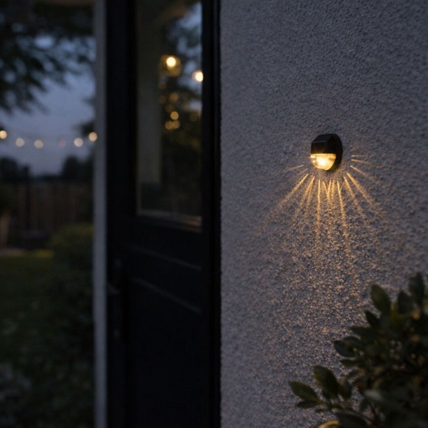 Rabalux - SADA 2x LED solárne nástenné svietidlo LED/0,06W/1,2V 300 mAh IP44