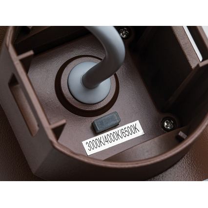 Rabalux - LED vonkajšie nástenné svietidlo LED/16W/230V IP65 hnedé