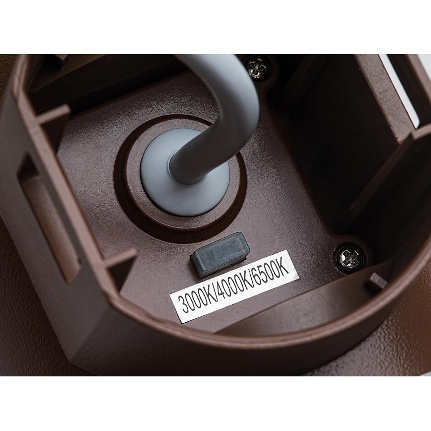 Rabalux - LED vonkajšie nástenné svietidlo LED/16W/230V IP65 hnedé