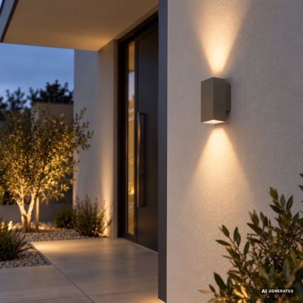 Rabalux - LED Vonkajšie nástenné svietidlo LED/18W/230V 2700/4000/6500K IP65