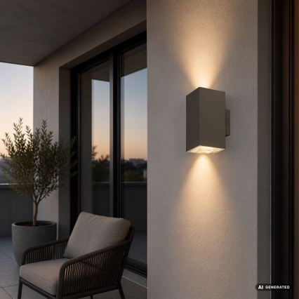 Rabalux - LED Vonkajšie nástenné svietidlo LED/18W/230V 2700/4000/6500K IP65