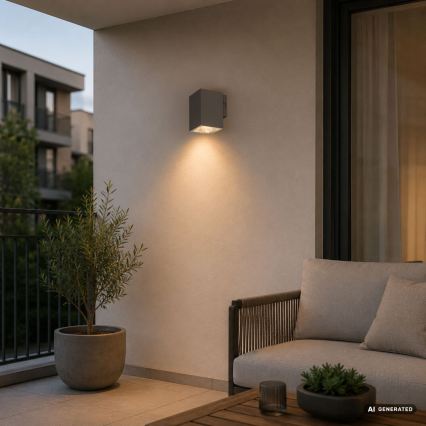 Rabalux - LED Vonkajšie nástenné svietidlo LED/9W/230V 2700/4000/6500K IP65