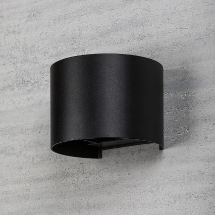 Rabalux - LED vonkajšie nástenné svietidlo LED/5W/230V 2700/4000/6500K IP54 čierna