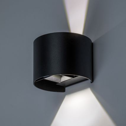 Rabalux - LED vonkajšie nástenné svietidlo LED/5W/230V 2700/4000/6500K IP54 čierna