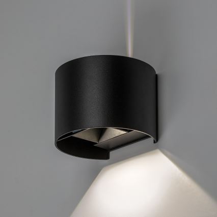 Rabalux - LED vonkajšie nástenné svietidlo LED/5W/230V 2700/4000/6500K IP54 čierna
