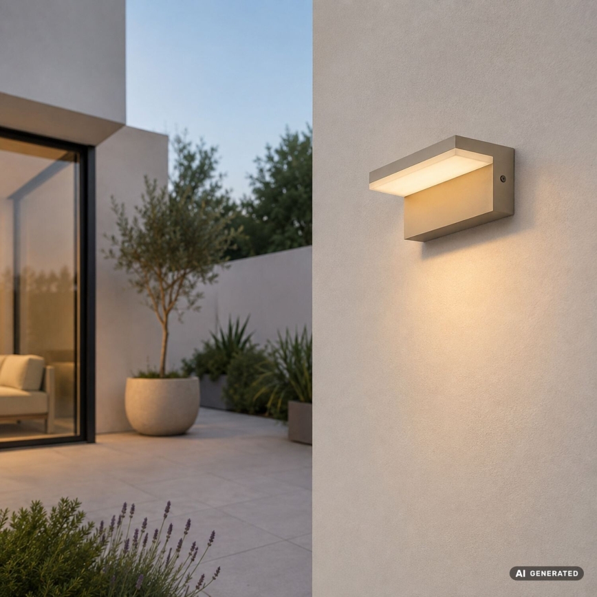 Rabalux - LED Vonkajšie nástenné svietidlo LED/9W/230V IP54 béžové