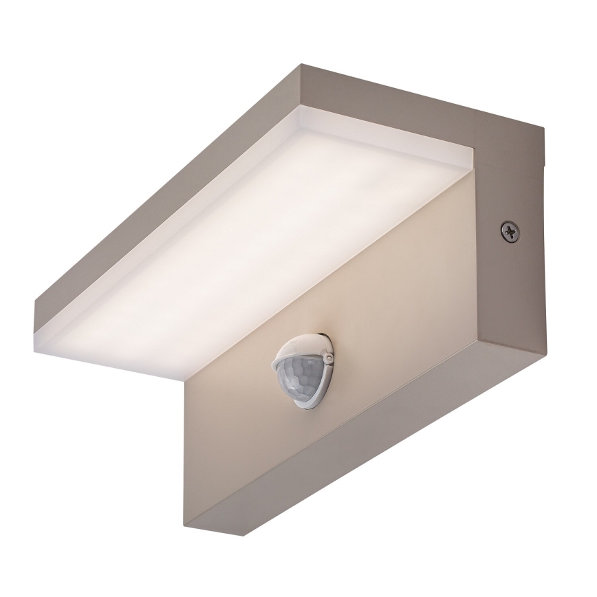 Rabalux - LED vonkajšie nástenné svietidlo so senzorom LED/9W/230V IP54 béžové