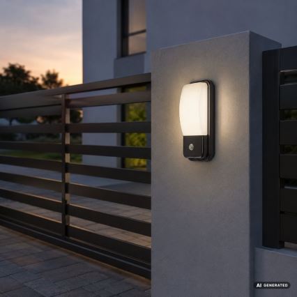 Rabalux - LED Vonkajšie nástenné svietidlo s pohybovým senzorom LED/20W/230V IP65