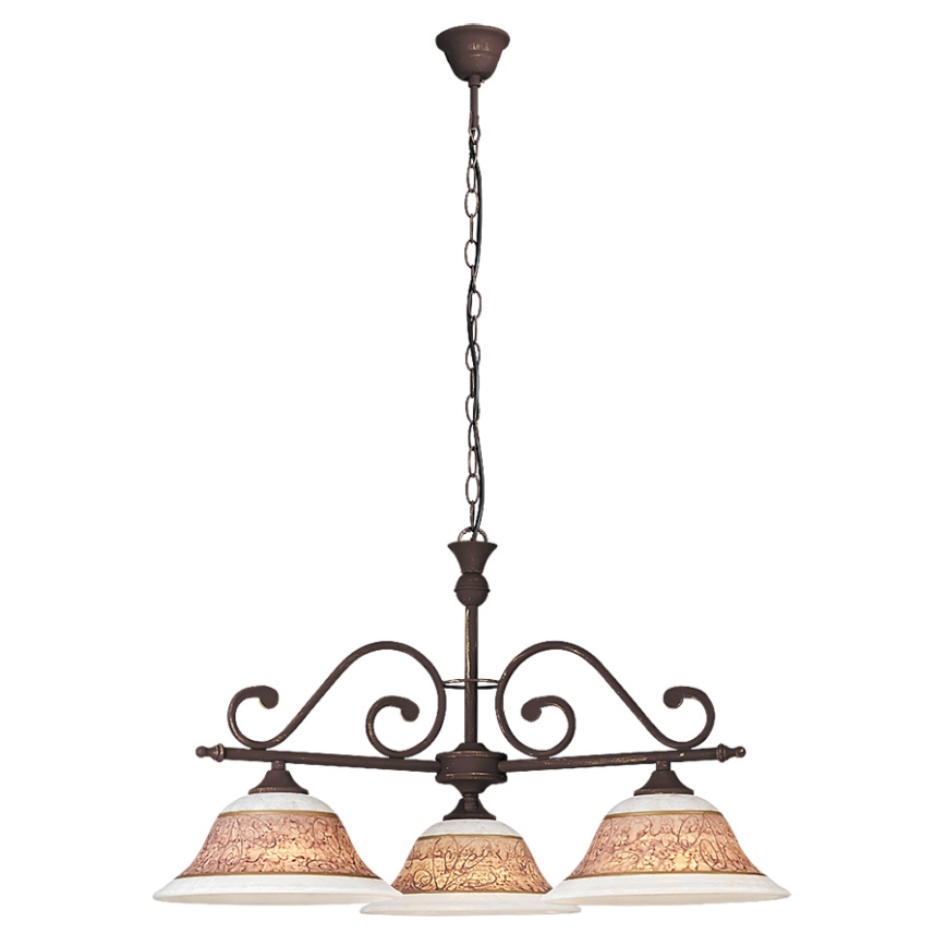 Rabalux 7747 - Luster na reťazi MAGDALENA 3xE27/60W/230V