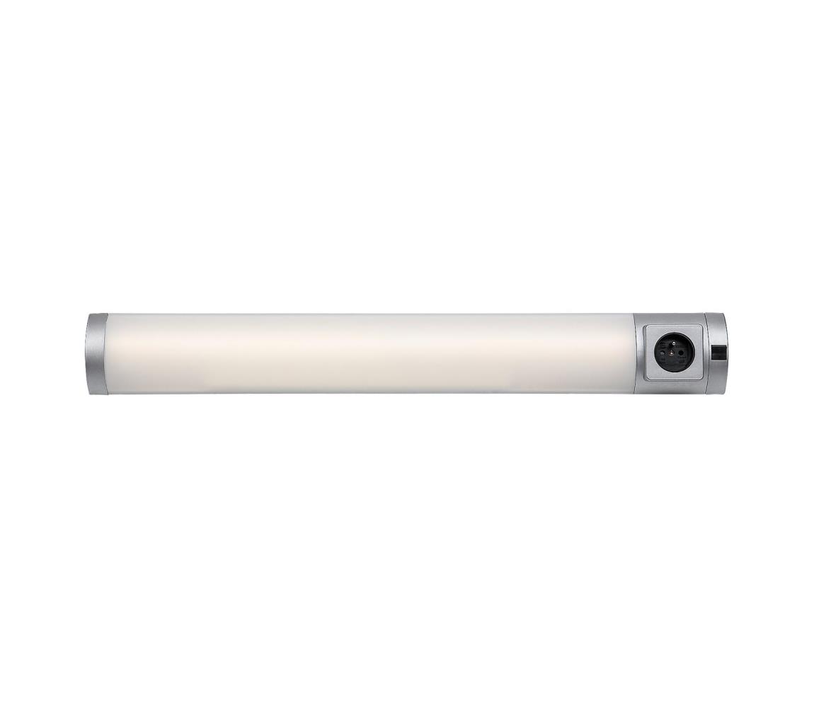 Rabalux 78039 - LED Podlinkové sv. so zás. SOFT 2E LED/8W/230V 4000K 68cm strieb. 78039