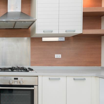 Rabalux - LED Podlinkové svietidlo so zásuvkami LED/10W/230V 4000K 50 cm biela