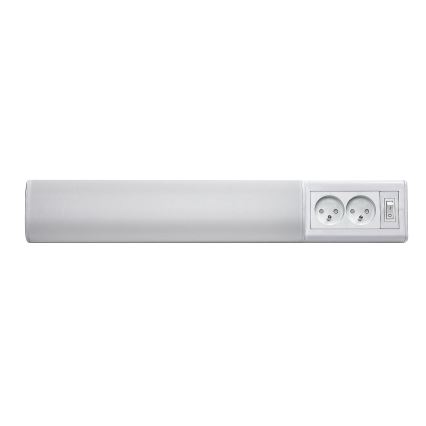 Rabalux - LED Podlinkové svietidlo so zásuvkami LED/10W/230V 4000K 50 cm biela
