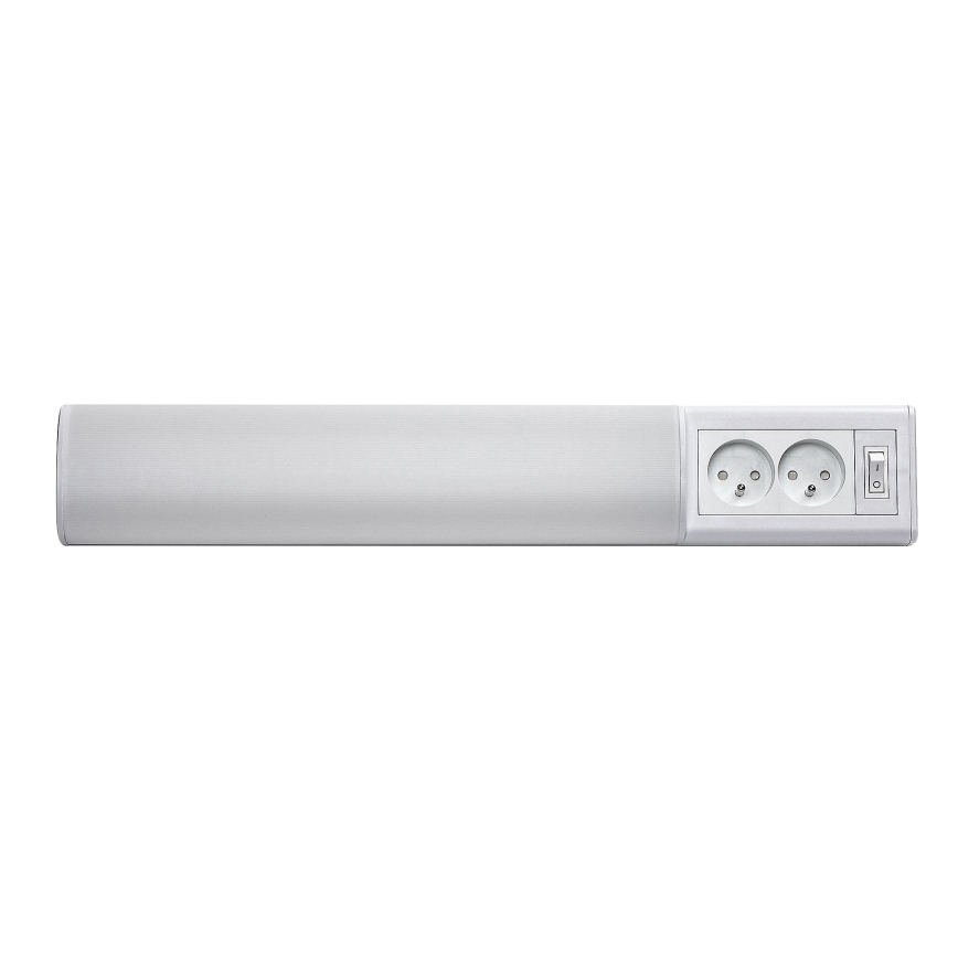 Rabalux - LED Podlinkové svietidlo so zásuvkami LED/10W/230V 4000K 50 cm biela
