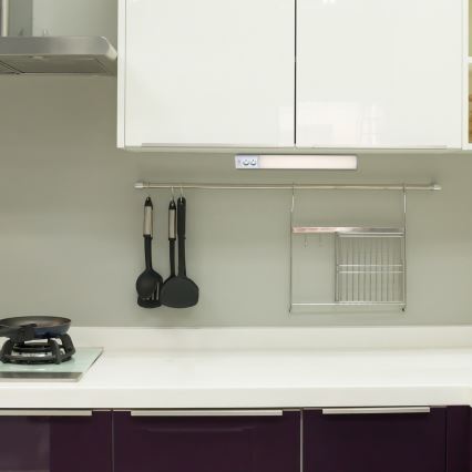 Rabalux - LED Podlinkové svietidlo so zásuvkami LED/15W/230V 4000K 70 cm biela