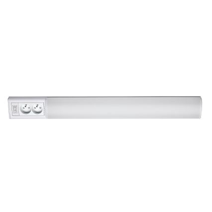 Rabalux - LED Podlinkové svietidlo so zásuvkami LED/15W/230V 4000K 70 cm biela