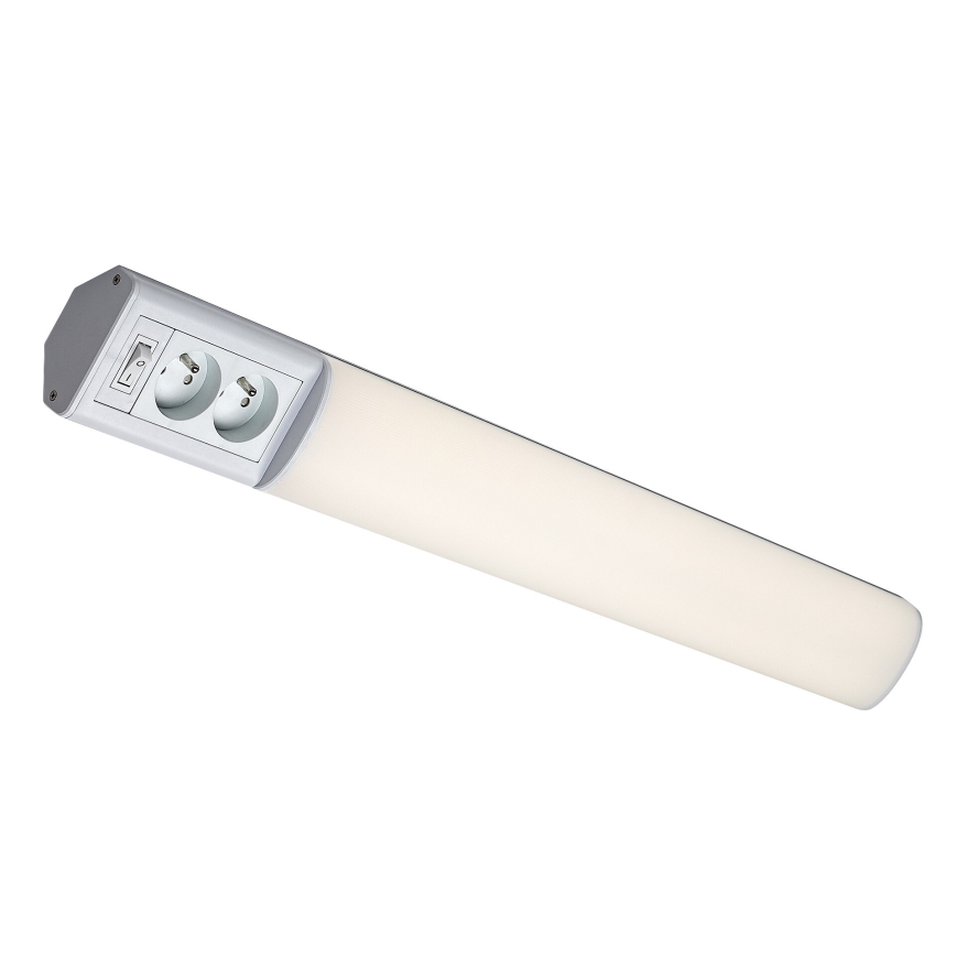 Rabalux - LED Podlinkové svietidlo so zásuvkami LED/15W/230V 4000K 70 cm biela