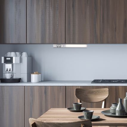 Rabalux - LED Podlinkové svietidlo so zásuvkami LED/18W/230V 4000K 60 cm biela