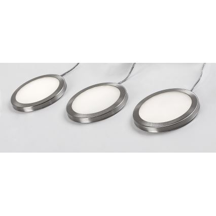 Rabalux - SADA 3x LED Stmievateľné osvetlenie skrine 3xLED/1W/230V 4000K