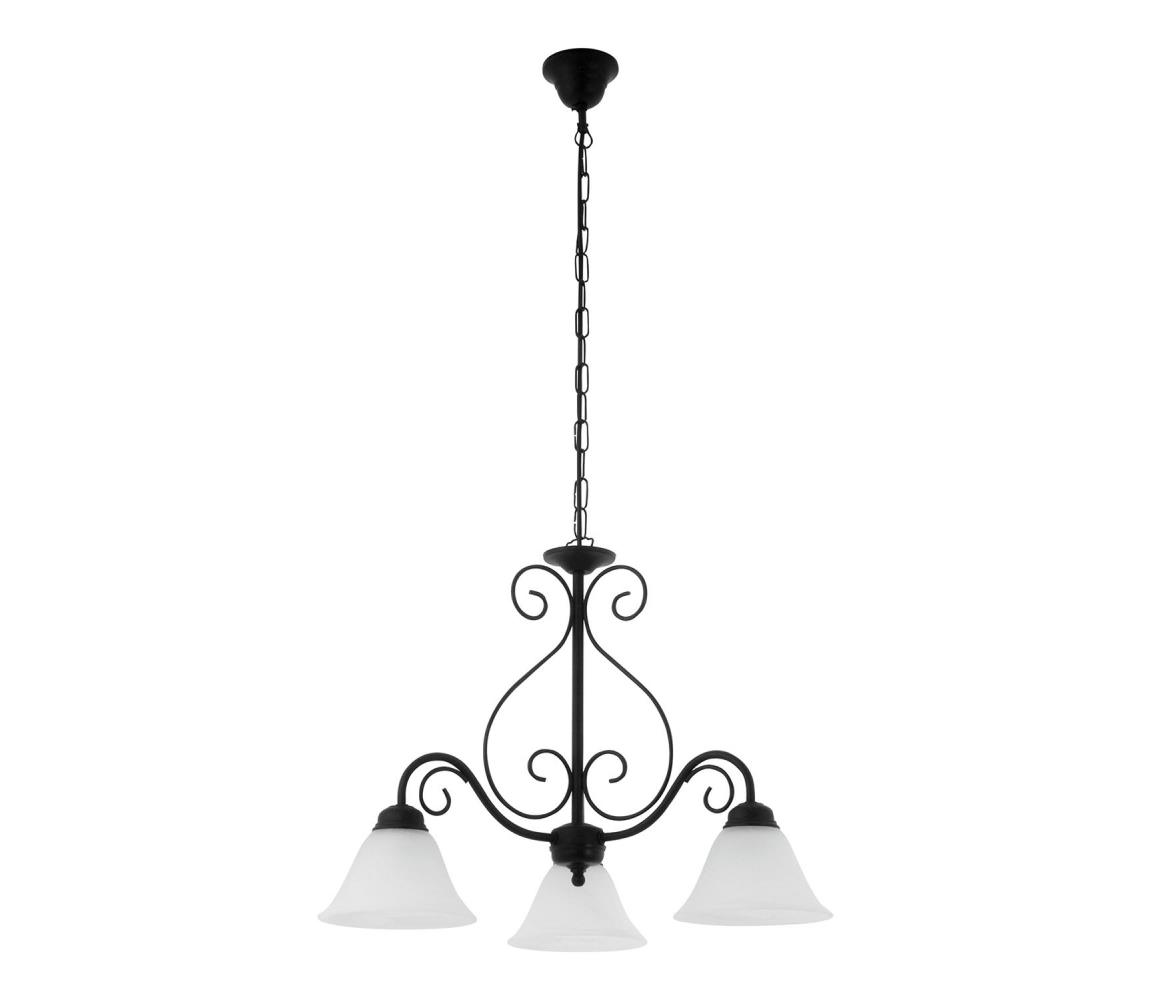 Rabalux 7813 - Luster na reťazi ATHEN 3xE14/40W/230V