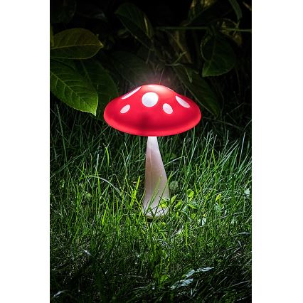 Rabalux - LED Vonkajšie solárne svietidlo so senzorom LED/0,06W/1xAA IP44 300 mAh