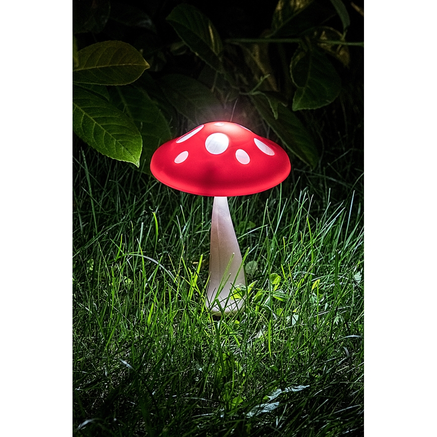 Rabalux - LED Vonkajšie solárne svietidlo so senzorom LED/0,06W/1xAA IP44 300 mAh
