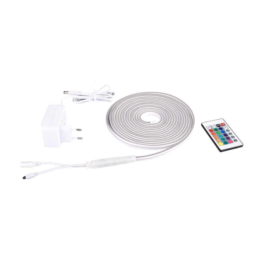 Rabalux - LED RGBW Stmievateľný pásik LED/21W/230V 5 m IP67 + diaľkové ovládanie